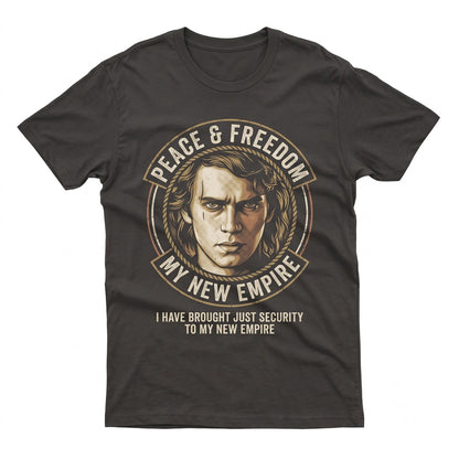 Oversized Anakin Skywalker Graphic Vintage Retro Sci-Fi Film Apparel Men Women Cotton Unisex TShirt