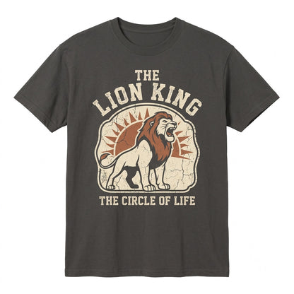 Vintage Simba Graphic Apparel Retro Safari Animal Top Unisex TShirt