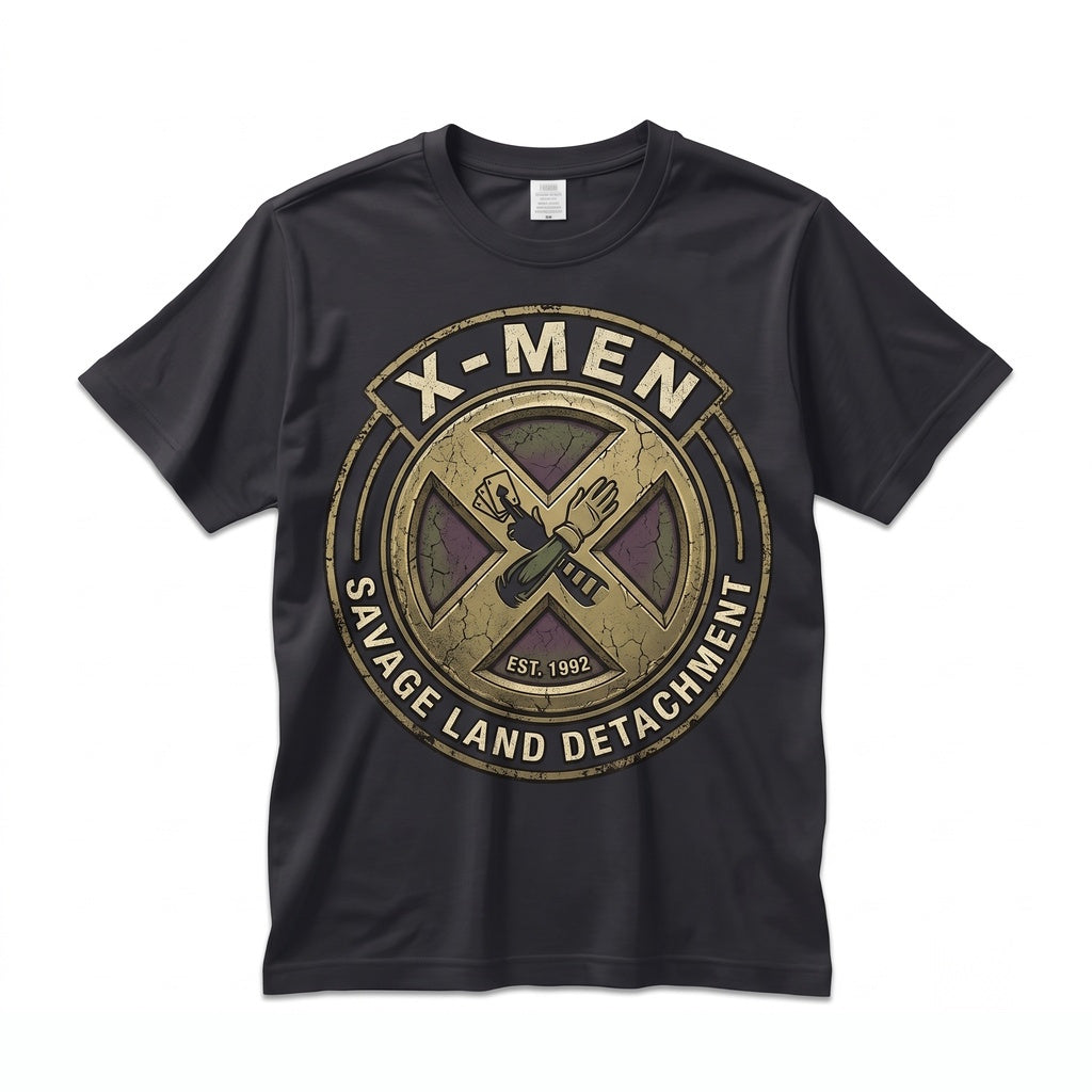Vintage Comic Superhero Couple Graphic Oversized Mutant Apparel Unisex TShirt
