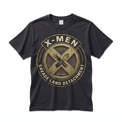 Vintage Comic Superhero Couple Graphic Oversized Mutant Apparel Unisex TShirt
