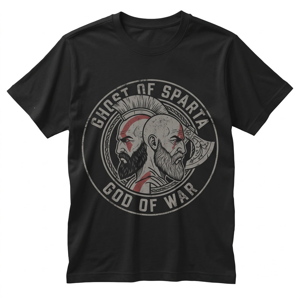 Kratos Ghost of Sparta Norse Mythology Video Game Graphic Vintage Graphic Apparel Unisex TShirt