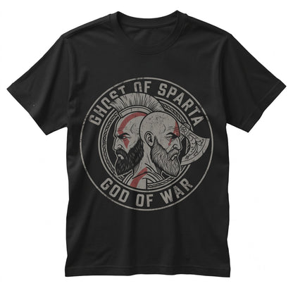 Kratos Ghost of Sparta Norse Mythology Video Game Graphic Vintage Graphic Apparel Unisex TShirt
