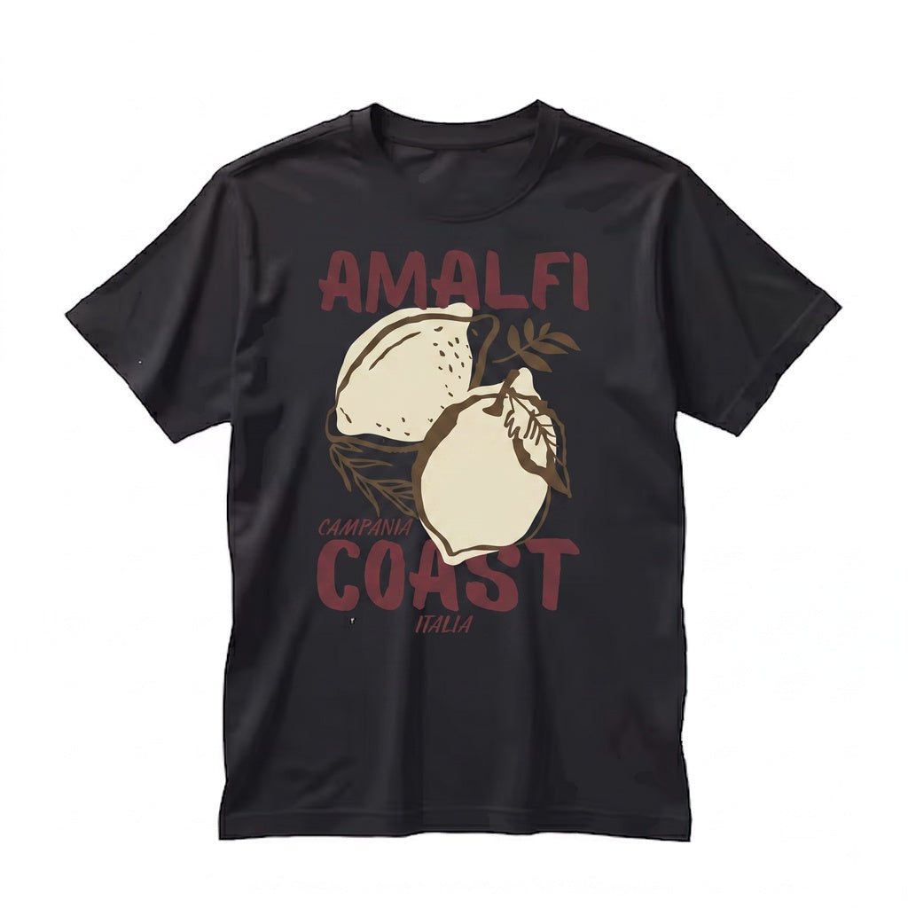 Amalfi Coast Lemon Graphic Italian Summer Apparel Unisex TShirt
