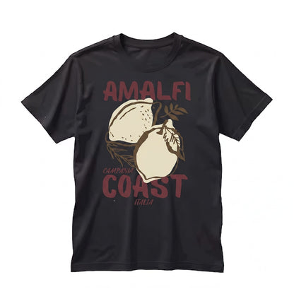 Amalfi Coast Lemon Graphic Italian Summer Apparel Unisex TShirt
