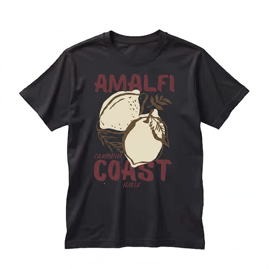 Amalfi Coast Lemon Graphic Italian Summer Apparel Unisex TShirt