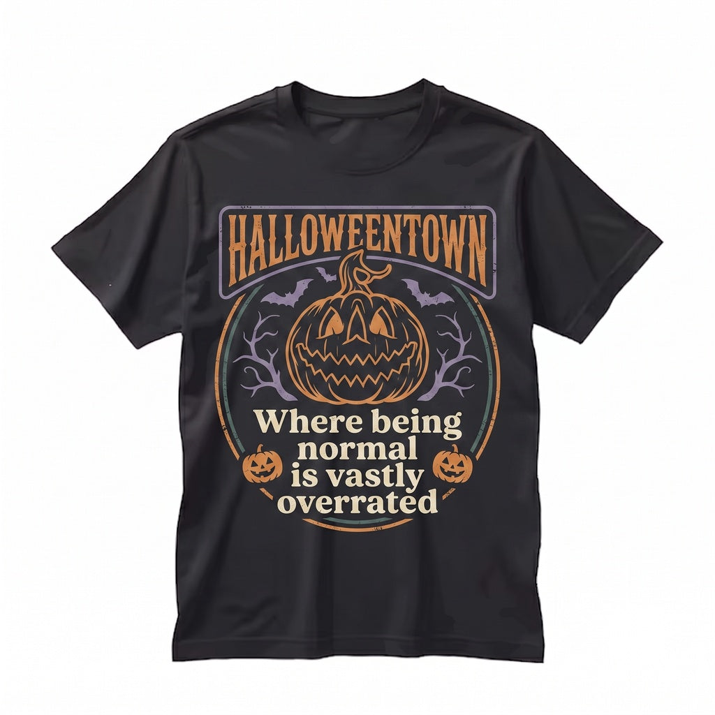 Retro Halloween Pumpkin Jack O Lantern Graphic, Spooky Season Fall Unisex TShirt