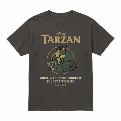 Vintage Jungle Man Jane Graphic Apparel, Safari Animal Kingdom Family Vacation Trip Present, Unisex TShirt