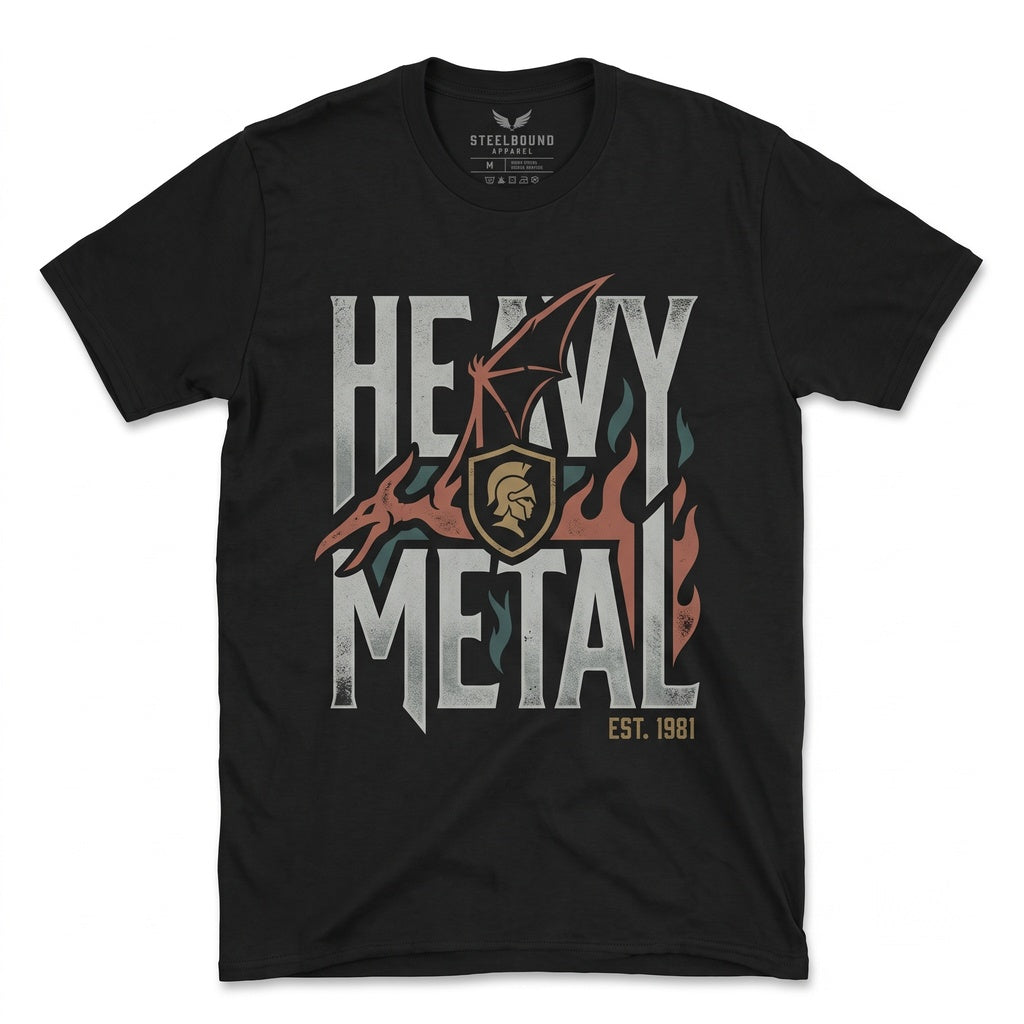 Heavy Metal Music Concert Graphic Apparel Unisex TShirt