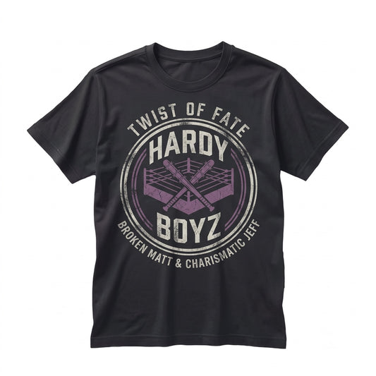 Vintage Hardy Boyz Tag Team Champions Pro Wrestling Graphic Unisex TShirt