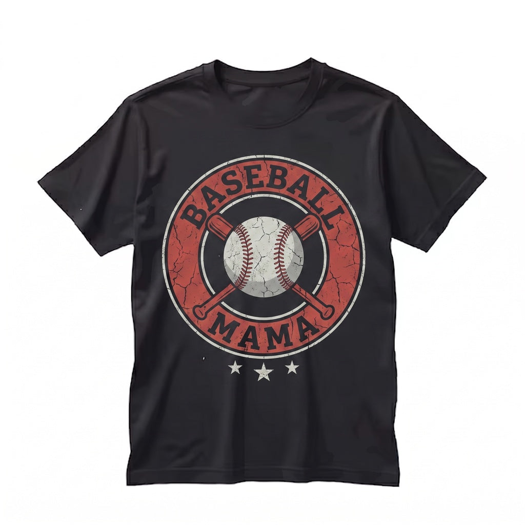 Baseball Mama Sports Mothers Day Mom Life Graphic Apparel Unisex TShirt