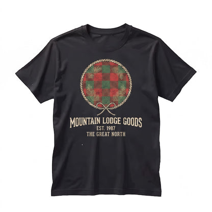 Vintage Classic Tartan Plaid Red Gift Wrap Paper Royal Stewart Preppy Holiday Unisex TShirt
