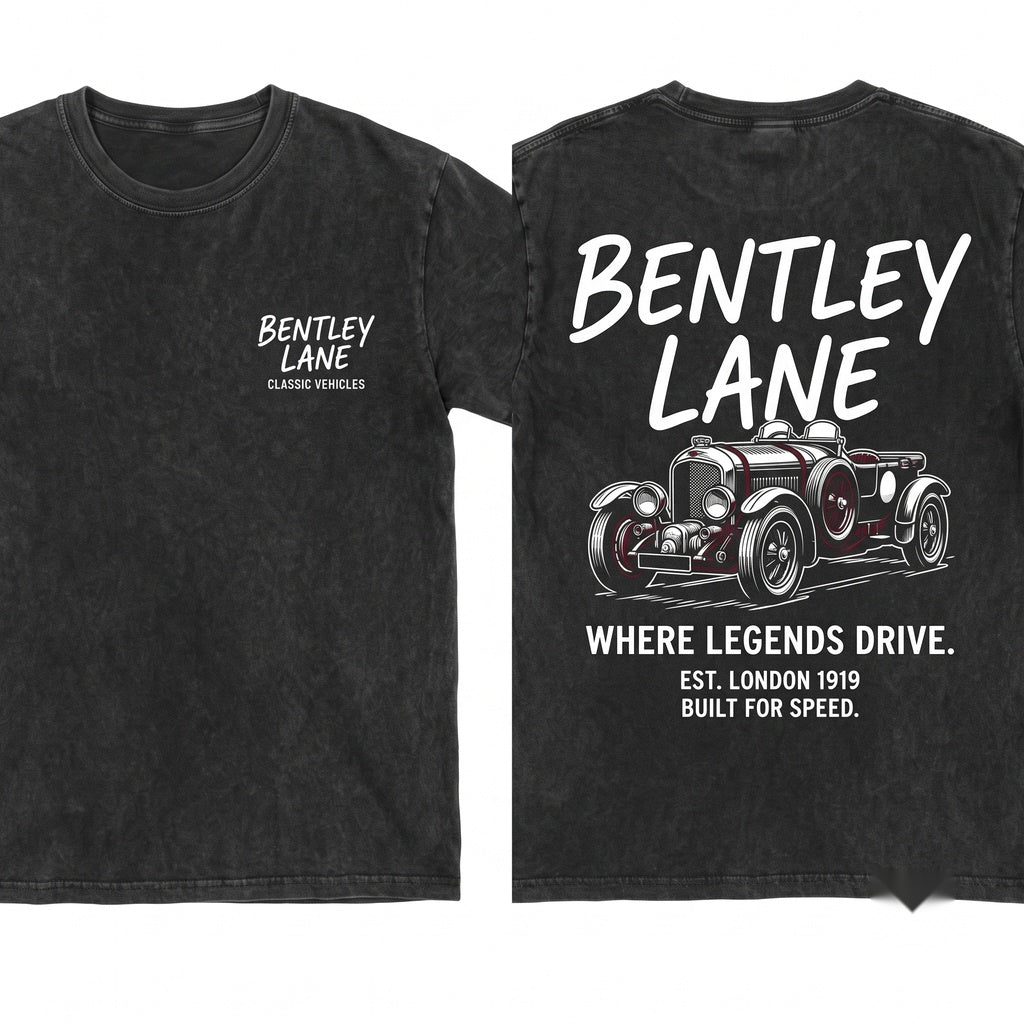 Bentley Lane Graphic Unisex Wash T-Shirt