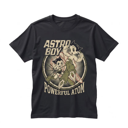 True Vintage 80s Mighty Atom Astro Boy Raglan Osamu Tezuka Manga Museum Short Sleeve Unisex TShirt