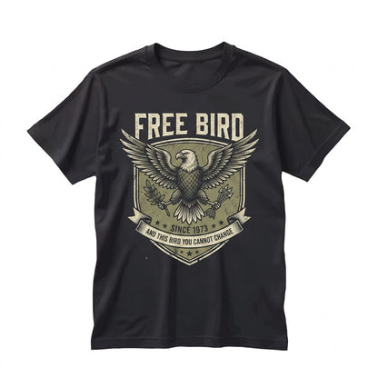Free Bird Vintage Southern Rock Band Music Graphic Cotton Apparel Unisex TShirt