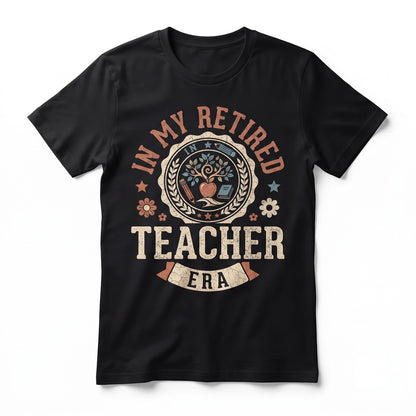 Retired Educator Apparel Retro Celebration Present Unisex TShirt