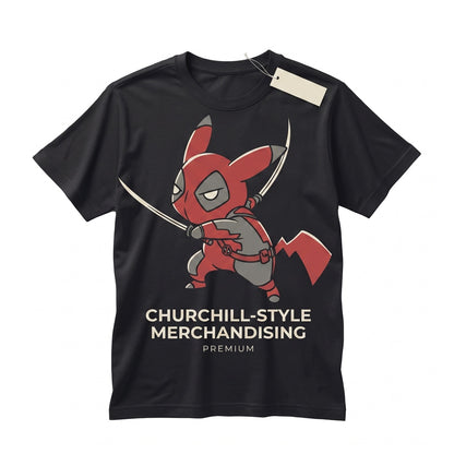 Funny Electric Mouse Mercenary Vintage Wash Sleeveless Parody Graphic Top, Y2K Streetwear Gamer Gift Unisex TShirt