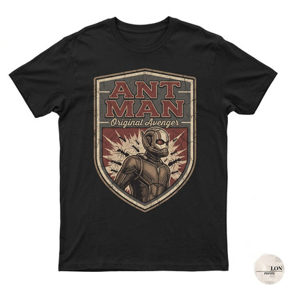 Vintage Ant-Man Superhero Graphic Retro Quantum World Fan Gift Unisex TShirt