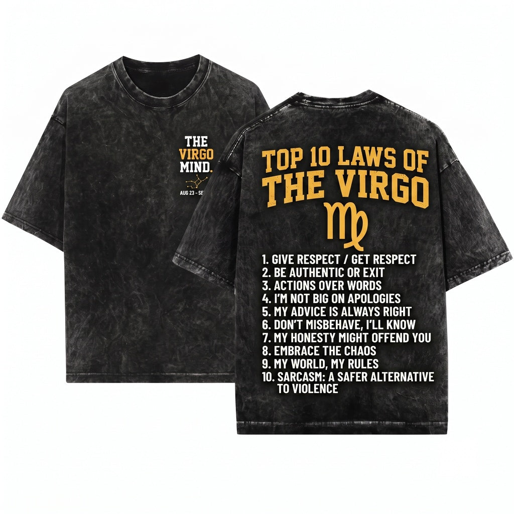 Virgo Zodiac Horoscope Astrological Sign Funny Astrology Birthday Present Gifts Dad Mom August 23 September 22 Born On Unisex