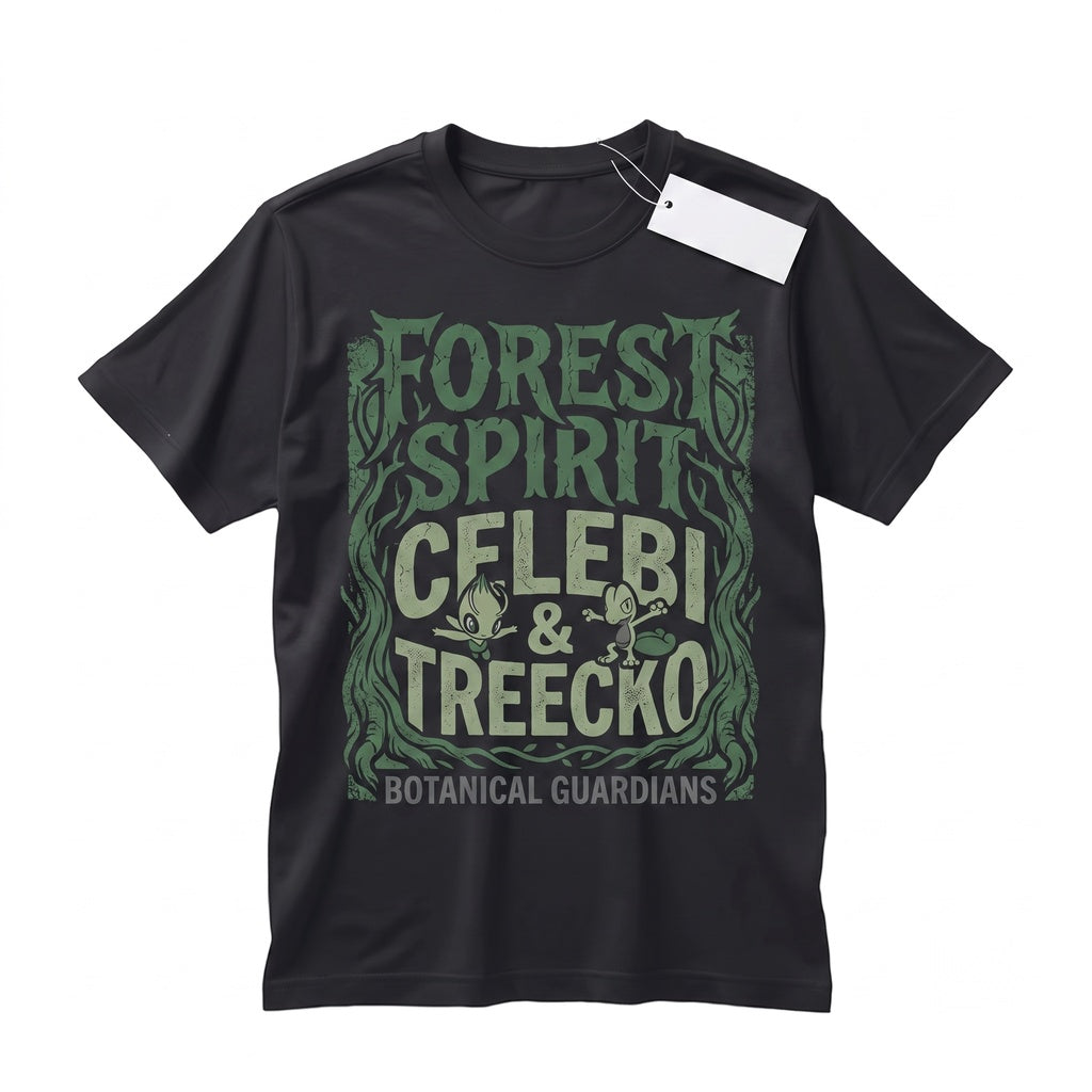 Vintage Treecko Sceptile Washed Graphic Anime Oversized Retro Gamer Streetwear Unisex TShirt