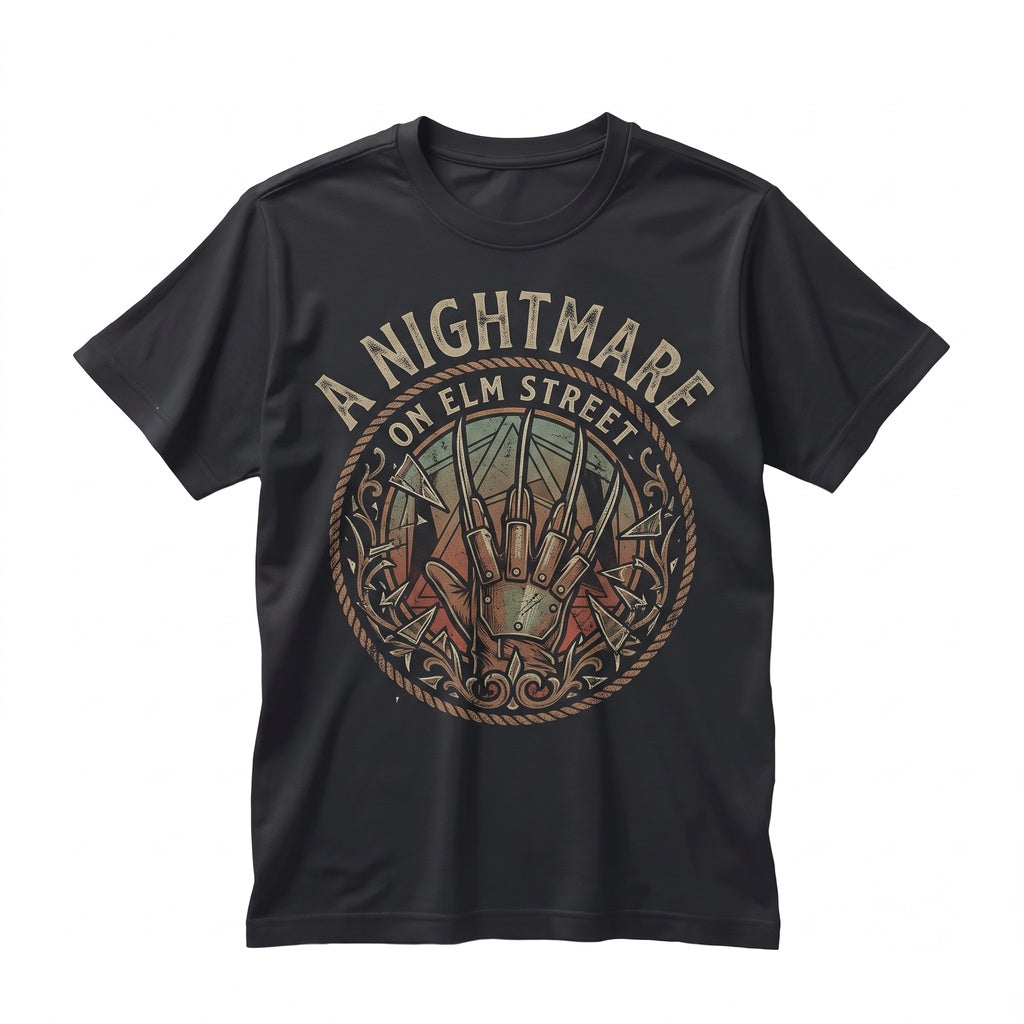 Vintage 80s Horror Movie Slasher Springwood Dream Demon Graphic Unisex TShirt