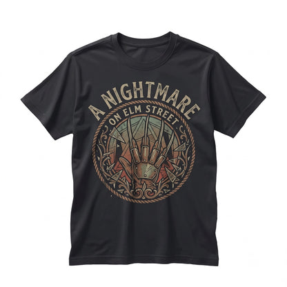 Vintage 80s Horror Movie Slasher Springwood Dream Demon Graphic Unisex TShirt