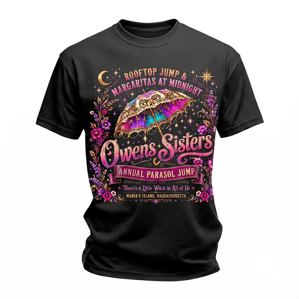 Midnight Margaritas Salt Rosemary Lavender Love Witchy Halloween Unisex TShirt