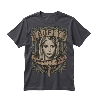 Buffy the Vampire Slayer Retro 90s Sarah Michelle Gellar TV Show Unisex TShirt