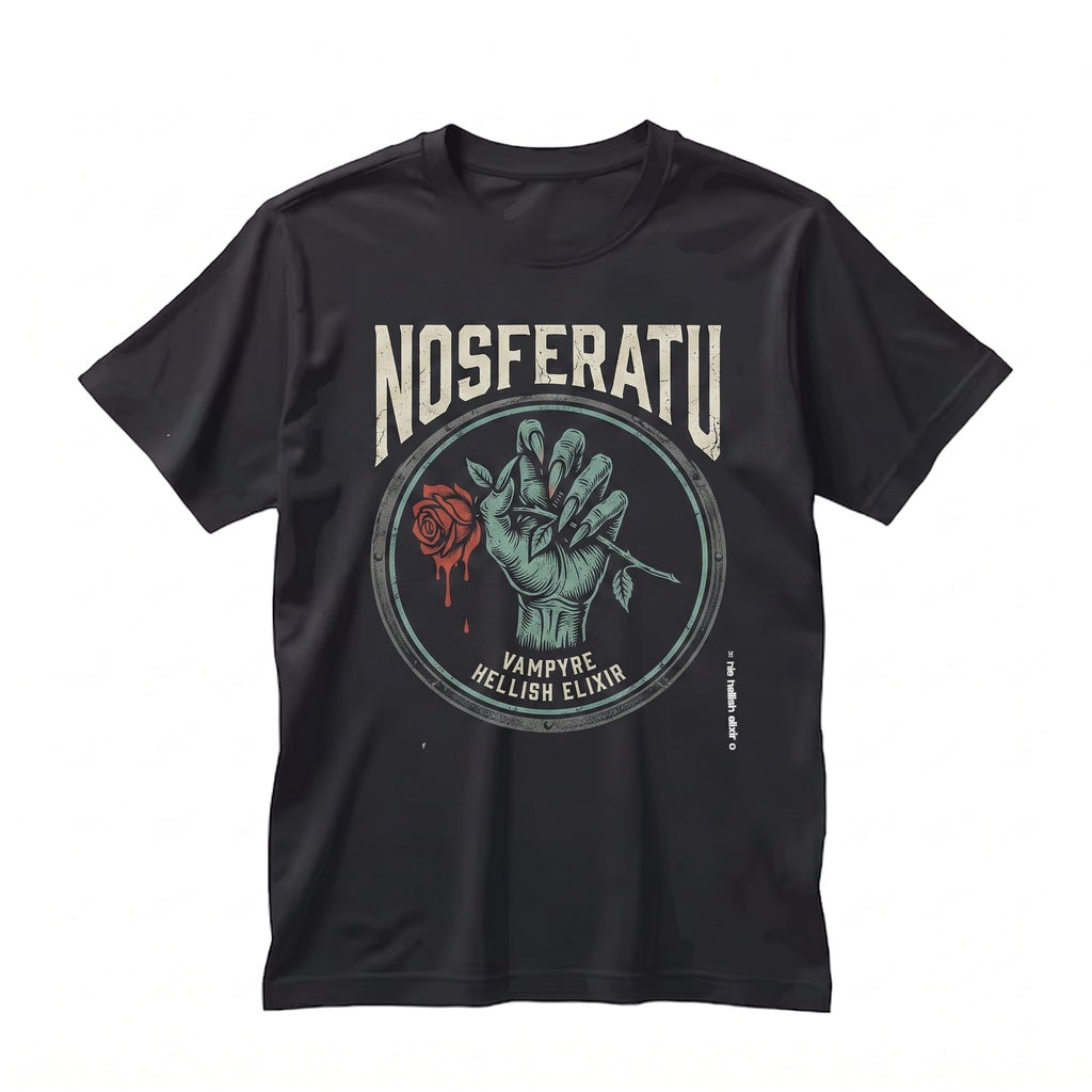 Nosferatu Retro Classic Vampire Horror Movie Graphic Unisex TShirt