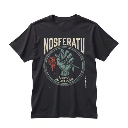 Nosferatu Retro Classic Vampire Horror Movie Graphic Unisex TShirt