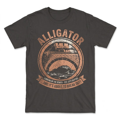 Alligator Graphic Novelty Wildlife Safari Unisex TShirt