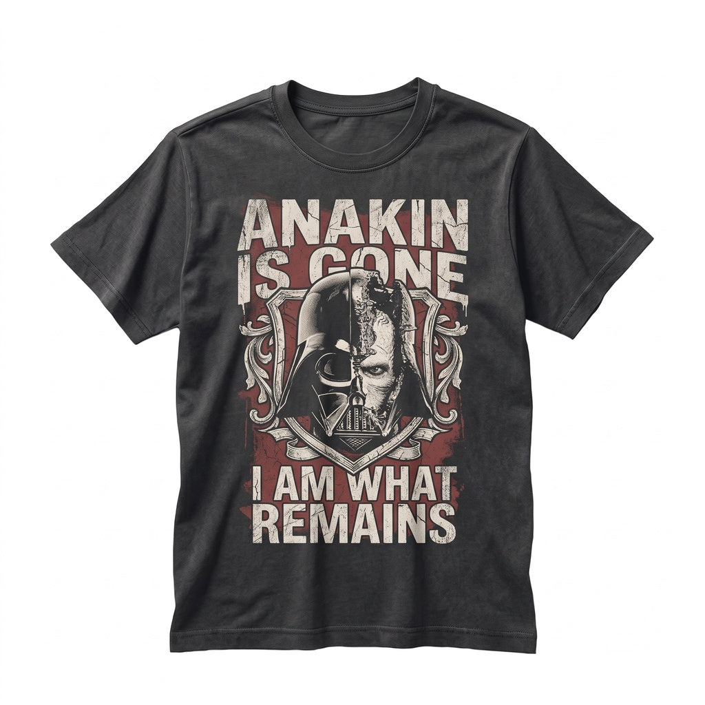 Oversized Darth Vader Graphic Retro Galactic Empire Dark Side Vintage Sci-Fi Top Anakin Apparel Unisex TShirt