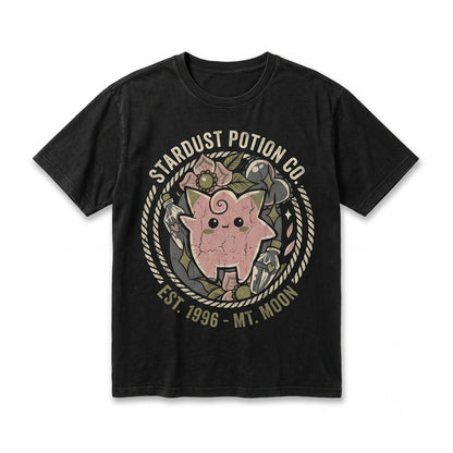 Cute Clefairy Floral Anime Graphic Sleeveless Top Vintage Y2K Retro Streetwear Unisex TShirt