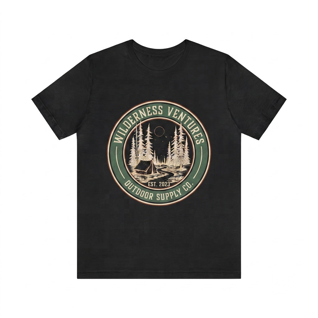 Vintage Nature Forest Camping Outdoor Graphic Apparel Unisex TShirt