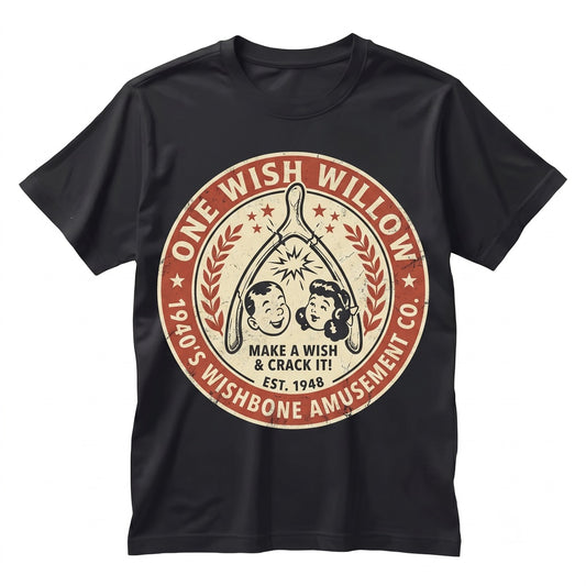 Vintage Horror Movie Graphic Apparel, Spooky Wish Box Fan Top, Retro Scary Cinema Design, Unisex TShirt