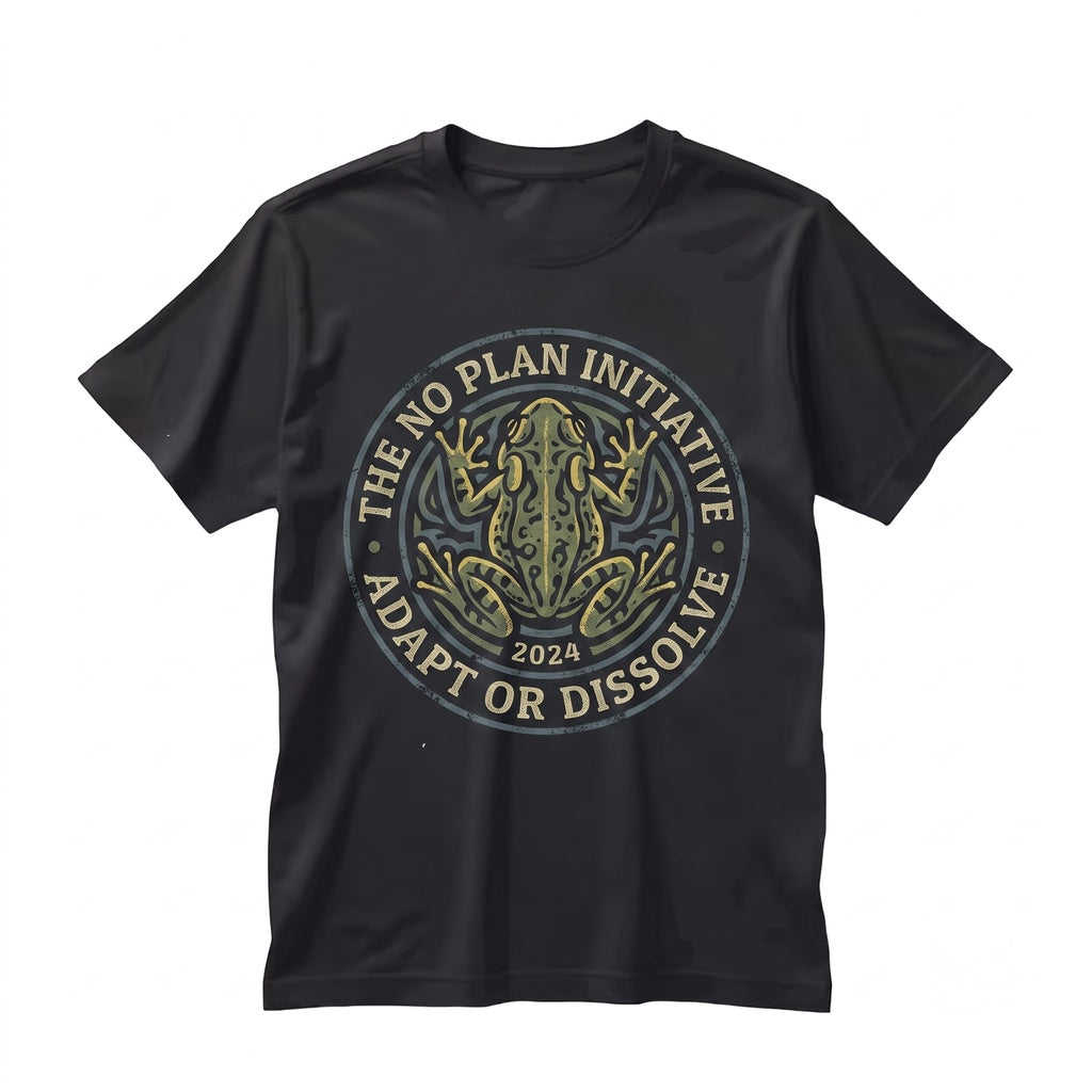There Is No Plan B Frog Graphic Cotton Earth Day Eco Meme Novelty Unisex TShirt