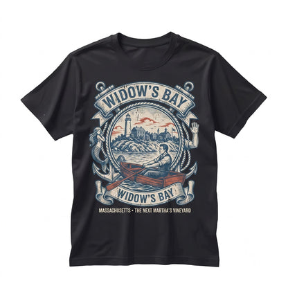 Widows Bay Travel Funny Retro TV Graphic Souvenir Unisex TShirt