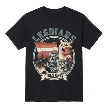 Vintage Lesbians Eat What Retro Graphic Gag Gift For Women Men Unisex TShirt