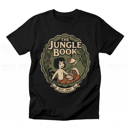 Mowgli Baloo Jungle World Trip Adventure Vacation Graphic Gift Unisex TShirt