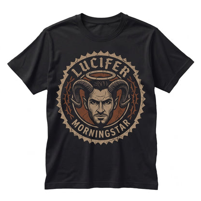 Lucifer Morningstar Vintage Graphic Retro Devil Angel Men Women Apparel Unisex TShirt