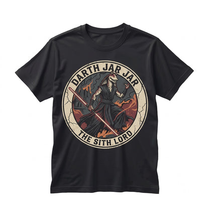 Dark Lord Gungan Parody Meme Vintage Sci Fi Movie Gag Humor Graphic Apparel Unisex TShirt