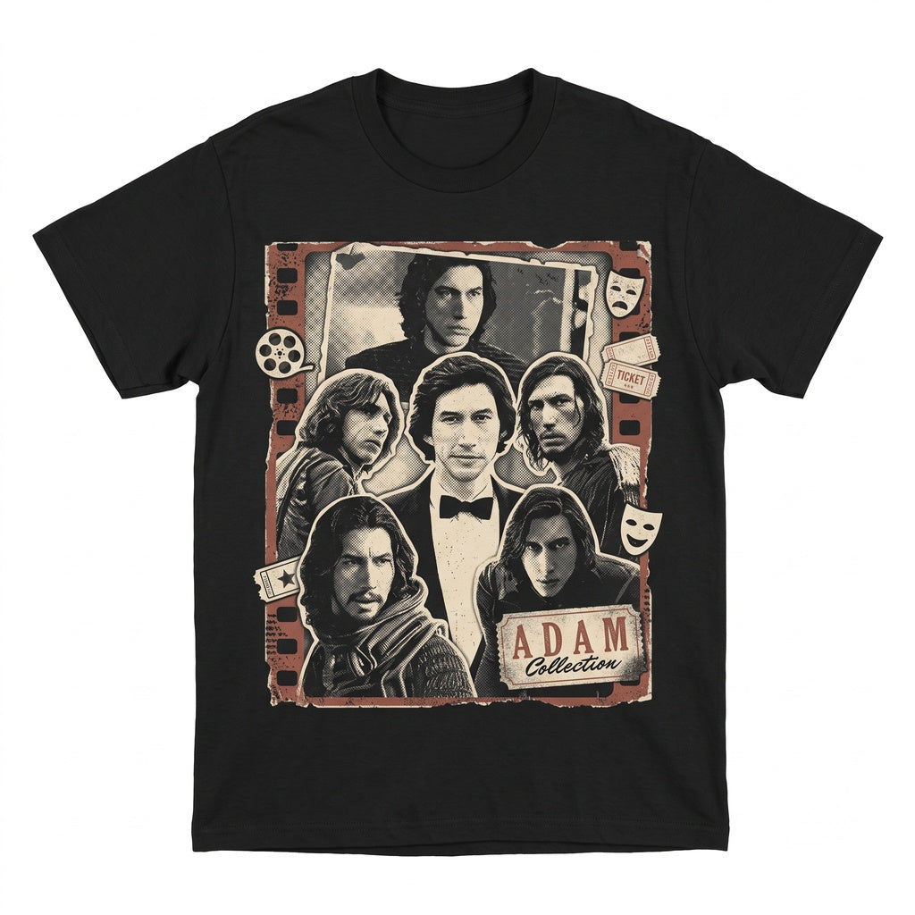 Vintage Adam Driver Retro Graphic Merch Gift for Men Women Unisex TShirt