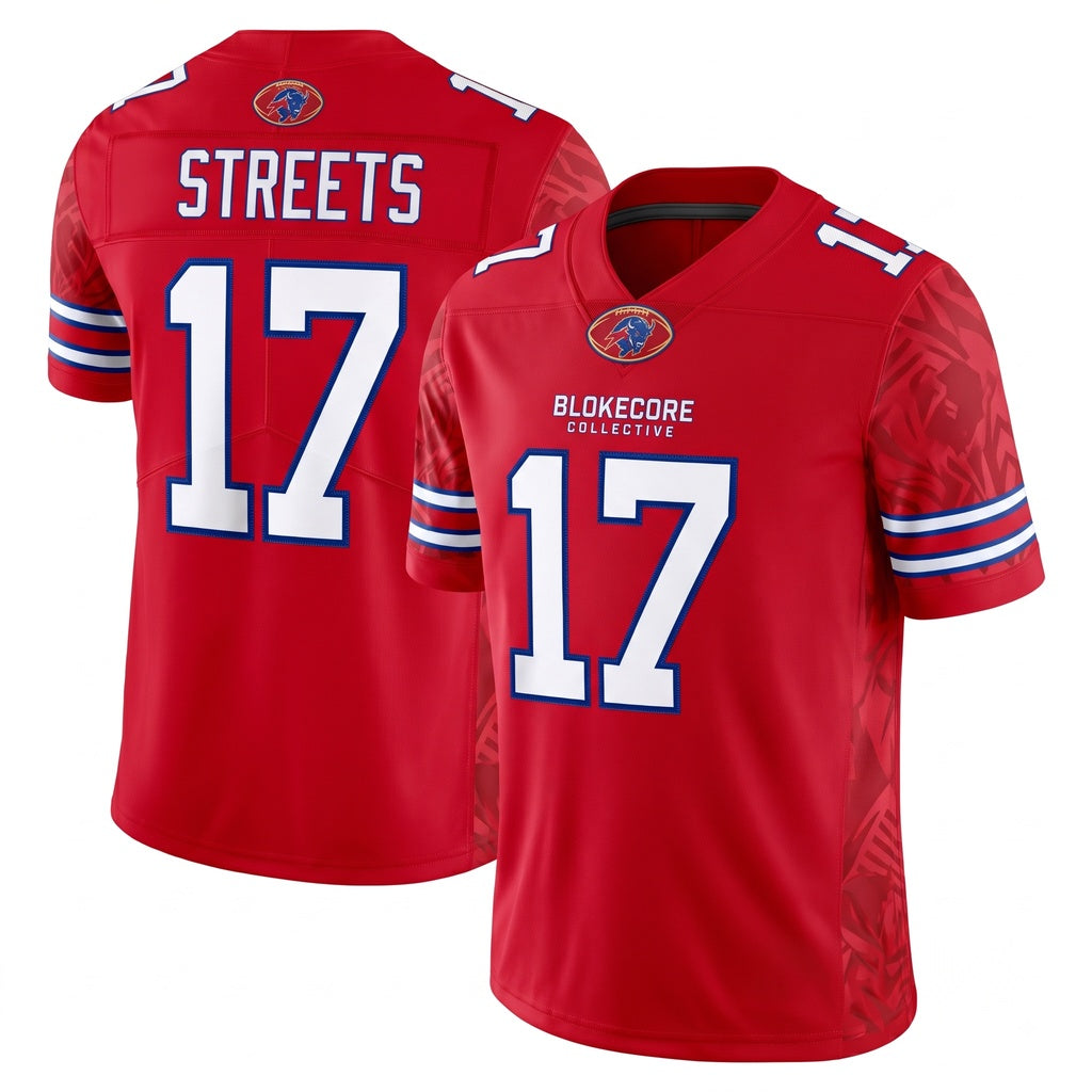 Unisex Stitched Football Fan Jersey - Breathable Lightweight Game Day Apparel