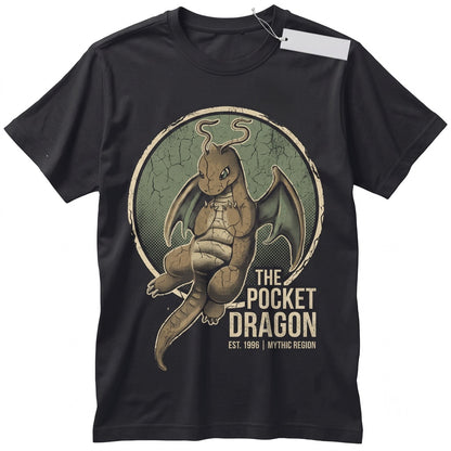 Vintage Wash Dragonite Dark Anime Graphic Sleeveless Gamer Retro Streetwear Gift Unisex TShirt