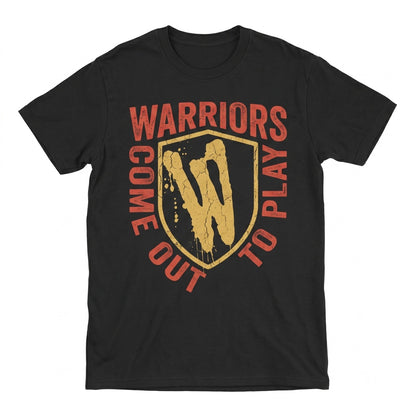 Warriors Come Out to Play Vintage 1970s Cult Cinema Quote Graphic Unisex TShirt