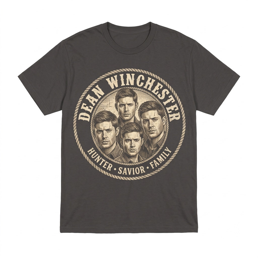 Dean Winchester Vintage Tee Unisex TShirt Gift Fans