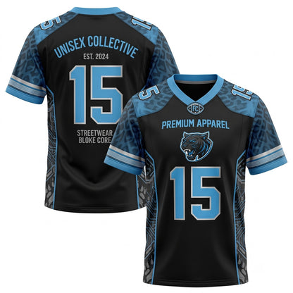Unisex Game Day Football Fan Jersey - Lightweight Breathable Mesh Athletic Shirt