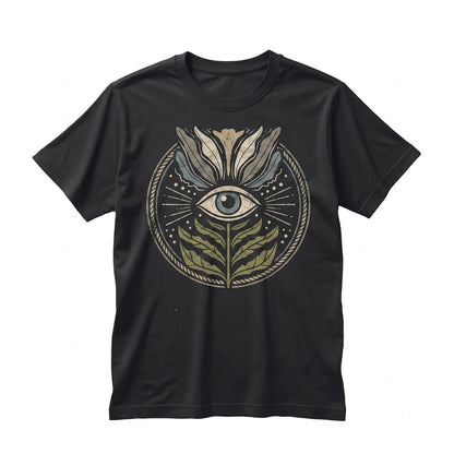 Celestial Evil Eye Graphic Boho Mystical Unisex TShirt