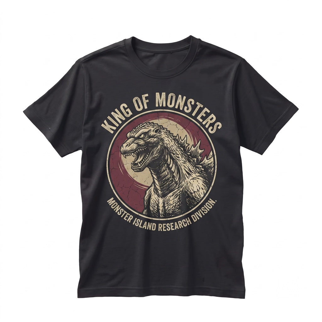 Vintage Kaiju Giant Monster Retro Arcade Pixel Gaming Unisex TShirt