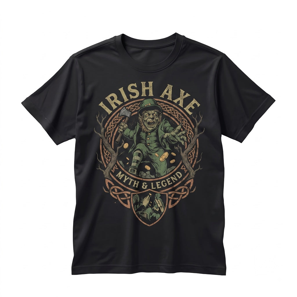 Vintage 90s Horror Movie Graphic Leprechaun Retro Slasher Unisex TShirt