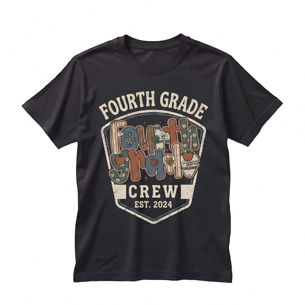Fourth Grade Teacher Team Back To School First Day Gift Unisex TShirt